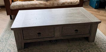 Gratis: Salontafel met lades – moet weg!