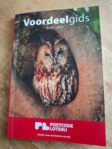 Voordeelgids Postcode Loterij 2026/2027