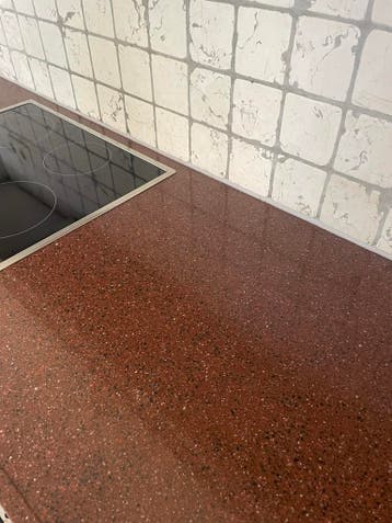 Keuken met granieten blad (3.41m breed) - Zelf demonteren