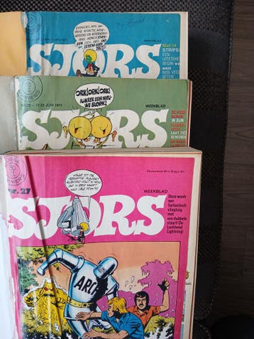 Sjors weekbladen 1971, 1972, 1973