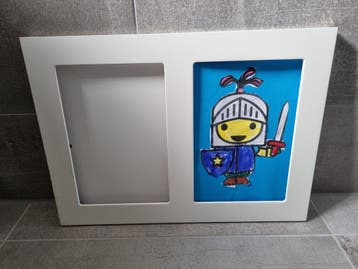 Gratis wissellijst A4 voor kindertekeningen