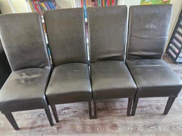 Gratis eetkamerstoelen zwart