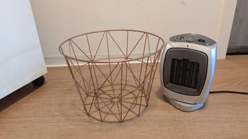 Mini kachel en opbergmand