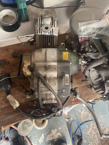 50cc schakel 4 takt + 70cc Peugeot blok