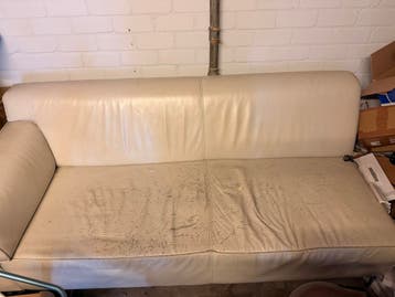 Gratis L-vormige bank - op te halen