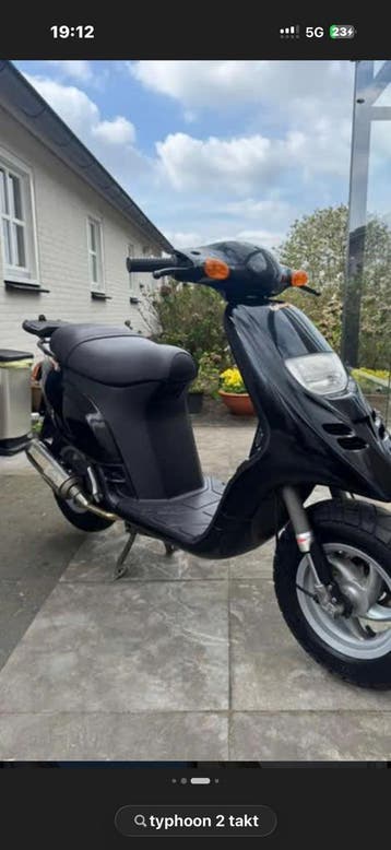 GEZOCHT‼️ ben opzoek naar een 50cc 2 takt zip/typhoon.