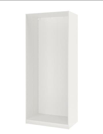 Gratis af te halen: PAX kast, wit, 100x58x236 cm