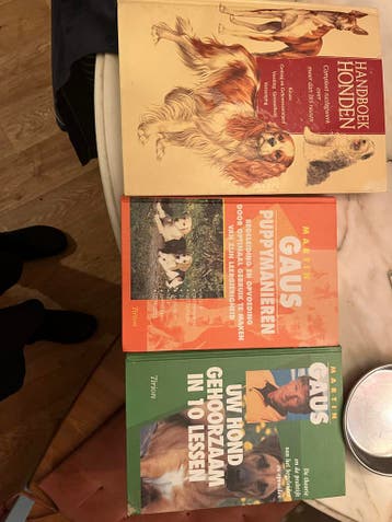 Martin Gaus hondenboeken en handboek honden