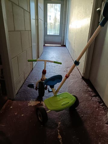 Smart Trike driewieler met duwstang