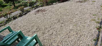 Grind gratis af te halen, voor ca 25 m²