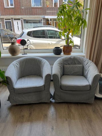 GRATIS OPHALEN: Ikea Tullsta Fauteuil – Middengrijs