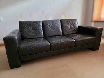 Leren 3-zitter gratis!