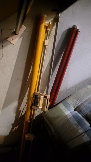 Projectiescherm wegens opruiming gratis ophalen