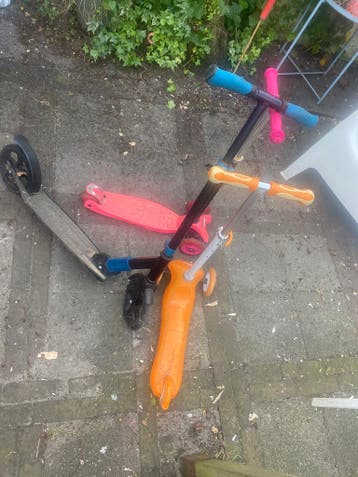 3 stepjes gratis op te halen, zwarte niet meer beschikbaar