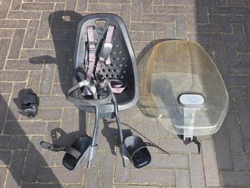 Yepp fietsstoeltje voor met windscherm - veilig en compleet