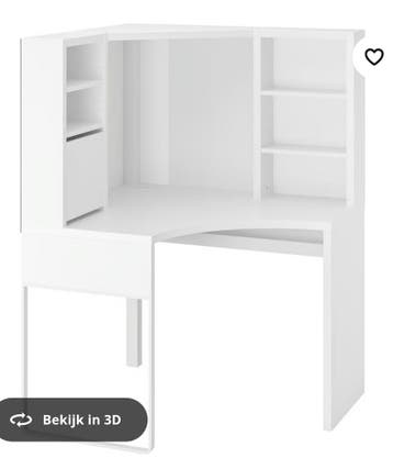 ikea Micke kinder hoekbureau