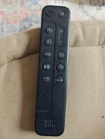 Afstandsbediening voor JBL systeem