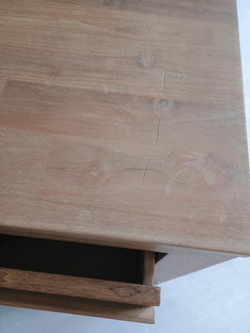 Teak houten televisiemeubel met lades