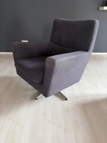 Comfortabele draaibare fauteuil - Grijs