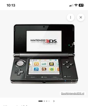 Ik koop u 3ds xl of 3ds snel en makkelijk alleen verzenden