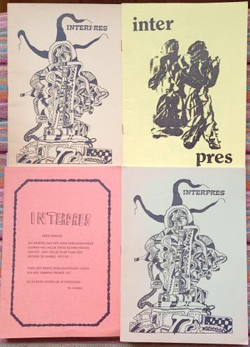 4 x Interpres, schoolkrant Murmellius Gymnasium 1969