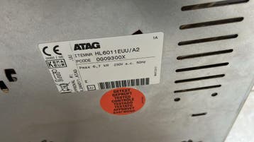 Atag elektrische kookplaat te koop