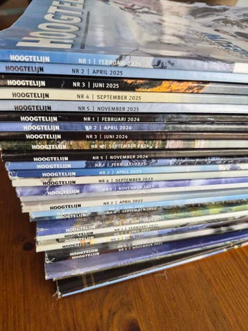 Hoogtelijn magazines 2020 t/m 2025