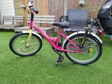 Meisjesfiets -  20inch - gratis af te halen - loopt aan