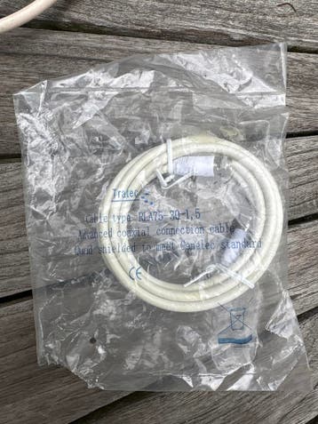 Tratec RLA75-30-1,5 Coax verbindingskabel