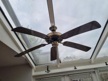 Plafondventilator brons