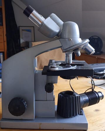 Binoculaire Reichert microscoop