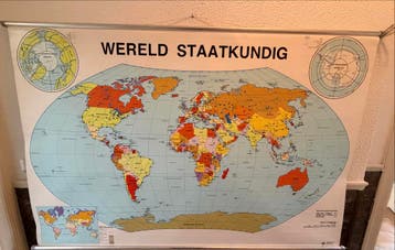 Wereld Staatkundige kaart