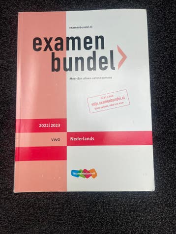 Examenbundel Nederlands VWO 2023