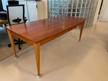 GRATIS Kersenhouten eettafel 200x100cm