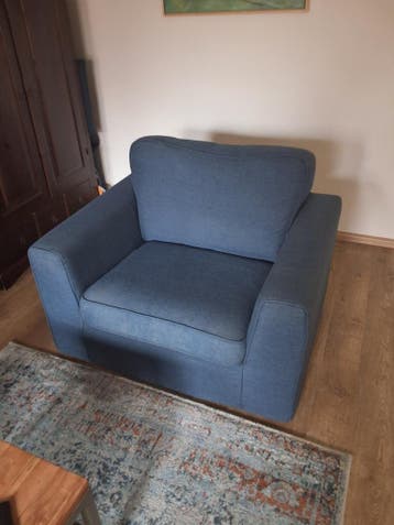 Gratis af te halen: Blauwe fauteuil