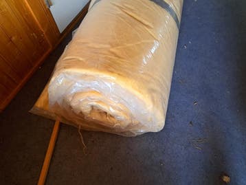 Circa 50m2 Glaswol Isolatie gebruikt