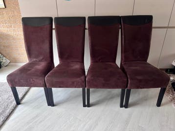 Set van 4 eetkamerstoelen