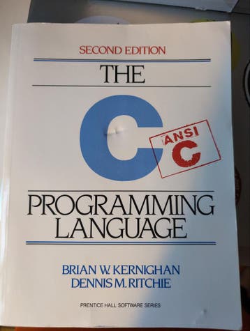 The C Programming Language (second edition)