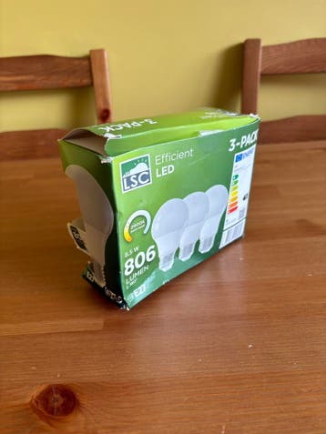LSC Efficient LED 3 stuks nieuw gratis af te halen