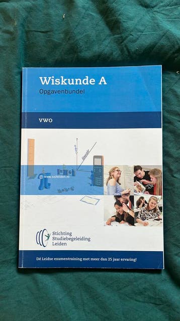 Opgaven examen wiskunde A VWO (2022) GRATIS OP TE HALEN