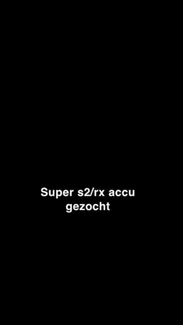 Super73 rx/s2 accu gezocht