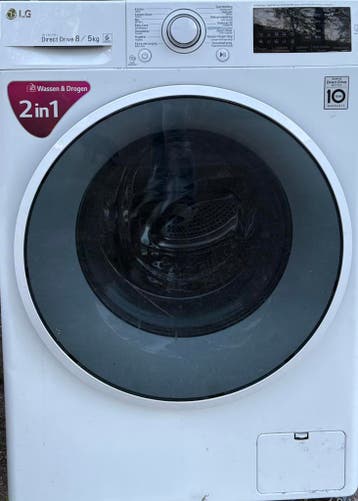 LG Wasdroogcombinatie - met defect.