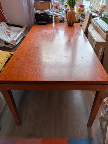 2e hands eetkamertafel 170x90