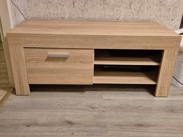 Mooie TV kast licht eiken (sonoma) met lade en vakken