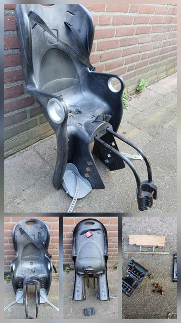 Kid chair for bicycle