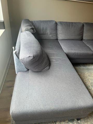 Grote hoekbank - Ideaal voor studentenhuis