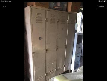 lockerkast, metaal
