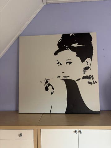 Gratis Ikea Audrey Hepburn Canvas