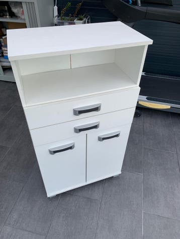 Kast  met 2 lades 60 x 33 x 111 cm