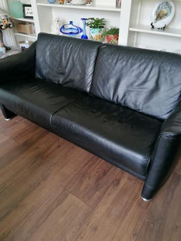 Zitbank leer, 2.5 zits. GRATIS